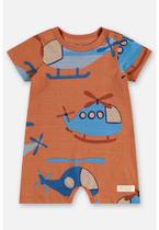 Macaquinho Estampado para Bebê Menino Up Baby Macaquinho Estampado para Bebê Menino Up Baby