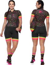 Macaquinho Fem. M/curta Z-nine 388 Verde/rosa