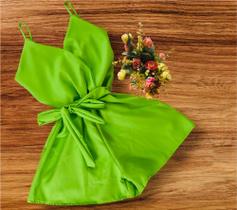 Macaquinho Feminino De Alfaiataria verde