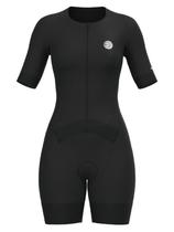 Macaquinho Feminino Triathlon Preto Mauro Ribeiro Macaquinho Feminino Triathlon Preto Mauro Ribeiro