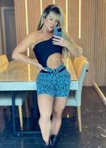 Macaquinho Fitness Decotado C/ Empina Bumbum - Miss Luxo