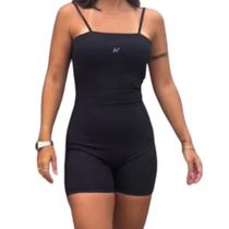 Macaquinho Fitness Feminino Levo Poliamida Premium, UV50, Modelador e Sem Transparência