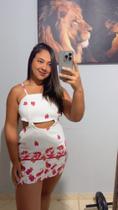 Macaquinho Floral Feminino