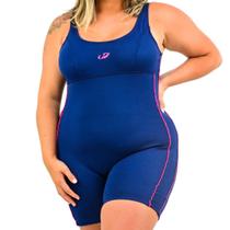 Macaquinho Helanca Especial Plus Size Com Viés Hammerhead Macaquinho Helanca Especial Plus Size Com Viés Hammerhead