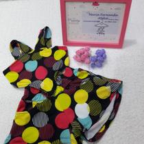 Macaquinho infantil estampado