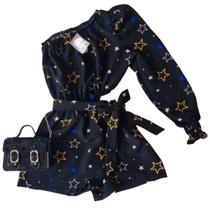 Macaquinho infantil manga manca