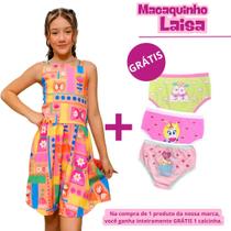 Macaquinho infantil menina Macaquinho Laisa