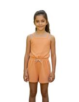 Macaquinho Infantil Tamanho 10 Menina Verão Kely kety