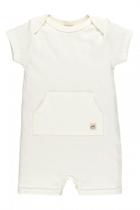 Macaquinho infantil unissex Ribana - Offwhite Macaquinho infantil unissex Ribana - Offwhite
