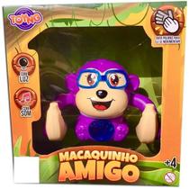 Macaquinho Interativo Som e Movimento Roxo TOYNG 44934 Macaquinho Interativo Som e Movimento Roxo TOYNG 44934