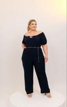 Macaquinho longo plus sizes