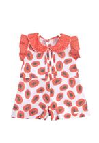 Macaquinho Mamão Detalhes Bolotas Goiaba Keko & Beka