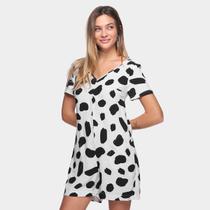 Macaquinho Mercatto Estampado Feminino