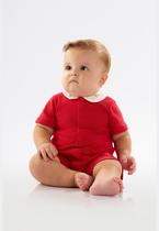 Macaquinho Natalino Unissex para Bebê em Suedine Up Baby