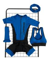 Macaquinho Para Ciclismo Azul Bic Savancini Fun Kit (1470,1201,1260,1230)
