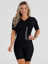 Macaquinho Para Ciclismo Feminino Absolut Manga Curta Savancini (474)