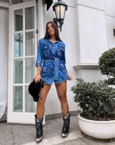 Macaquinho/Parca jeans Mc Company