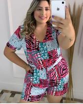 Macaquinho Plus Size