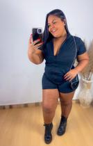 Macaquinho plus size