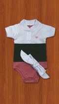 Macaquinho Polo Infantil Tam P
