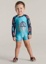 Macaquinho Praia Infantil Bubbles - Brandili