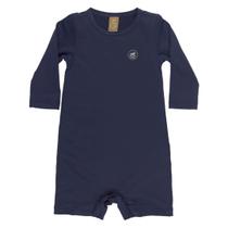 Macaquinho Praia Infantil Proteção UV Azul Escuro Up Baby