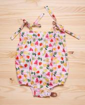 Macaquinho Romper Infantil Menina - Salada de Frutas
