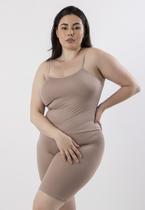 Macaquinho Segunda Pele Plus Size Anagua Lingerie Feminina RLC Modas