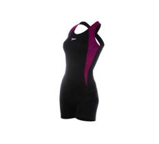 Macaquinho Speedo Cross - Preto/Fucsia