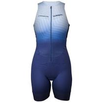 Macaquinho Triathlon Woom Carbon Storm Sky Regata Fem 2023