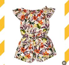 Macaquinho Verão Feminino Infantil