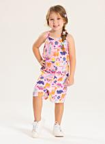 Macaquinho Verão Menina Rosa Com Babado Floresta Dino Macaquinho Verão Menina Rosa Com Babado Floresta Dino