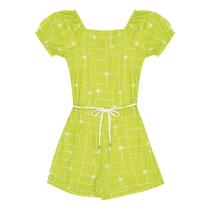 Macaquinho Verde Juvenil Pulla Bulla Menina - 53519-1376 Macaquinho Verde Juvenil Pulla Bulla Menina - 53519-1376