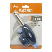 Maçarico 17x6cm Em Aço Inox - LOJAS RM Maçarico 17x6cm Em Aço Inox - LOJAS RM