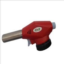 Macarico acendimento automatico soldagem gas encaixe 2 tipos de refil recarregavel culinaria