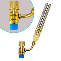 Maçarico Cano Duplo Portátil Alto Rendimento com Regulagem HIATSU JH-1D2