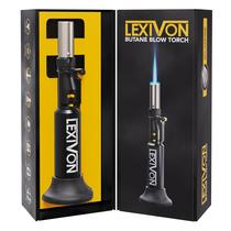 Maçarico de butano LEXIVON LX-760 recarregável com chama ajustável
