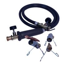 Maçarico De Solda A Gás 3 bicos P2 Max Chamas * 11737 Maçarico De Solda A Gás 3 bicos P2 Max Chamas * 11737