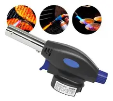 Maçarico Flame Portátil Com Regulagem Culinário Gourmet Uso Geral