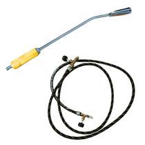 Maçarico Lança Chamas Acendedor De Churrasqueira Sapecador Frango Vassoura De Fogo Botijão Gás + Mangueira 2 Metros Maçarico Lança Chamas Acendedor De Churrasqueira Sapecador Frango Vassoura De Fogo Botijão Gás + Mangueira 2 Metros