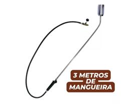Maçarico Lança Chamas Longo 85 Cm! 3m De Mangueira (88B1)