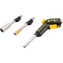 Maçarico Para Gás Mapp Vonder - Jogo Com 3 Pontas Intercambiáveis, Acendimento Automático, Até