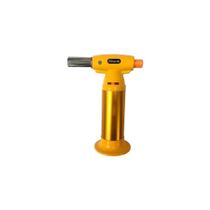 Maçarico Portatil 14,9cm de alumínio Dourado Western Maçarico Portatil 14,9cm de alumínio Dourado Western