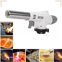 Maçarico Portátil Com Regulagem Gourmet Culinário Maçarico Portátil Com Regulagem Gourmet Culinário