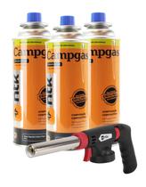 Maçarico Portátil Ikon 360º Ignição Automática 3 Campgás Ntk