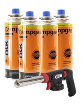 Maçarico Portátil Ikon 360º Ignição Automática 4 Campgás Ntk