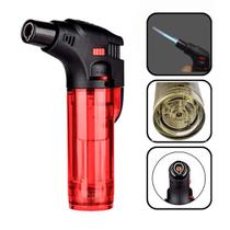 Maçarico Portátil Recarregável com Regulador de Chamas BJ8631