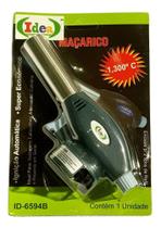Maçarico Recarregável Acendimento Automático ID-6594B Idea Maçarico Recarregável Acendimento Automático ID-6594B Idea