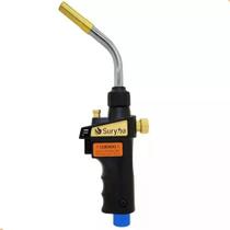 Maçarico Turbo Torch 2200 Graus + 2 Refil Gás Mapp Suryha