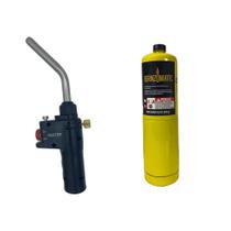 Maçarico Turbo Torch Acendimento Auto + Mapp Bernzomatic